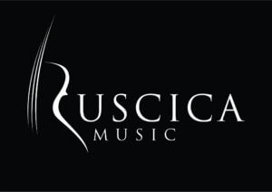 The logo of Ruscica Music, owned by Brandy Ruscica