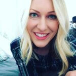 Lauren Horst staring at camera