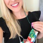 Lauren Horst in black shirt