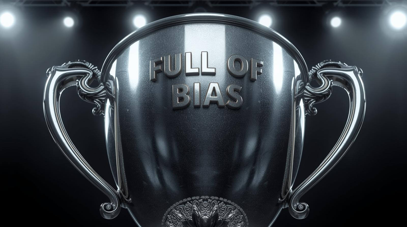 Trophy award for "Full of Bias"