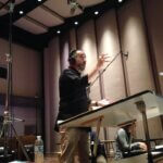 Tom Ruscica conducting at Skywalker Ranch